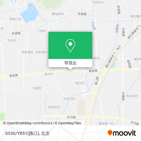 S330/Y851(路口)地图