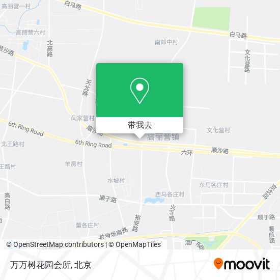 万万树花园会所地图