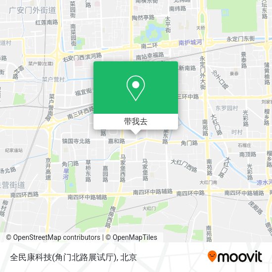 全民康科技(角门北路展试厅)地图