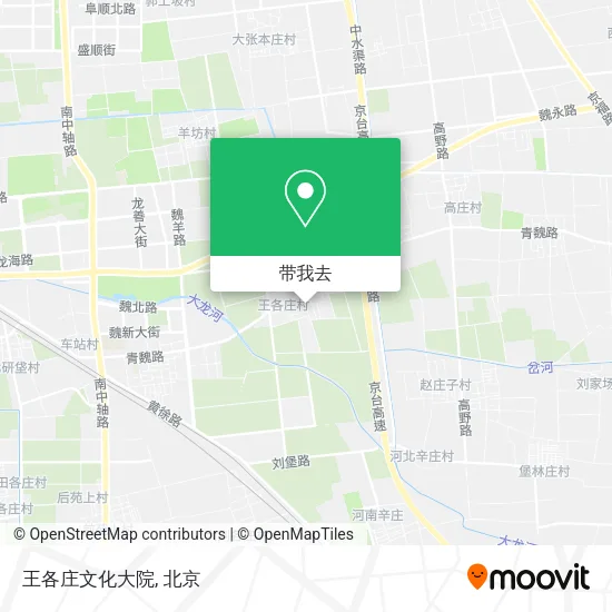 王各庄文化大院地图