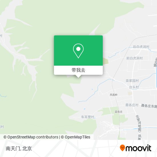 南天门地图