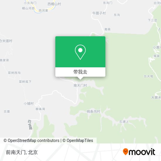 前南天门地图