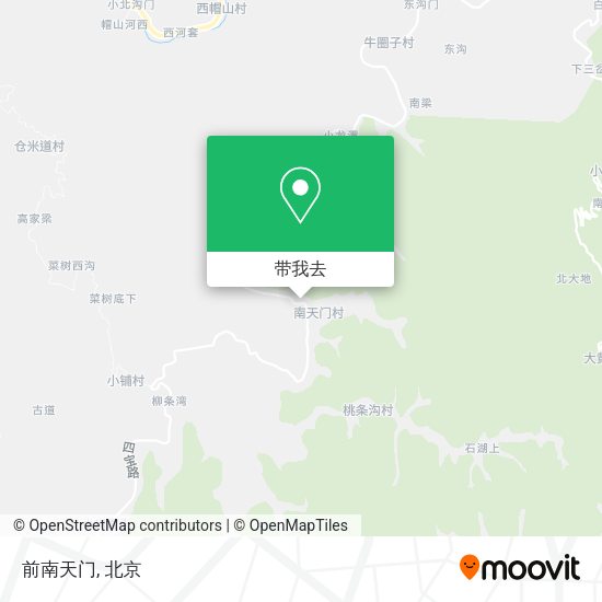 前南天门地图