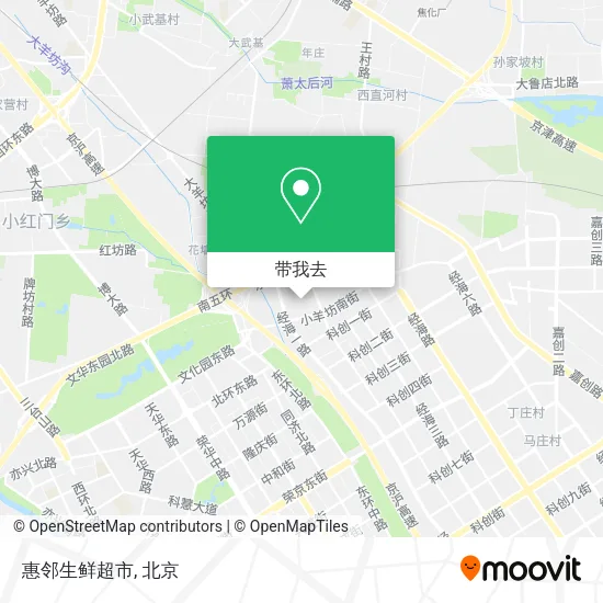 惠邻生鲜超市地图