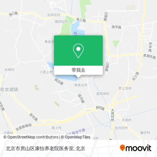 北京市房山区康怡养老院医务室地图