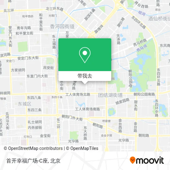 首开幸福广场-C座地图