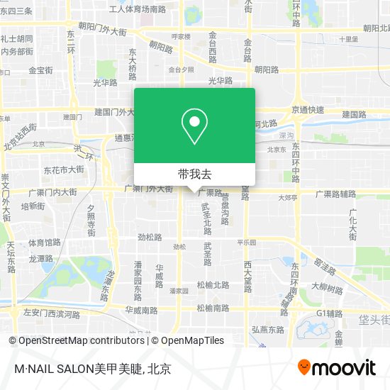 M·NAIL SALON美甲美睫地图