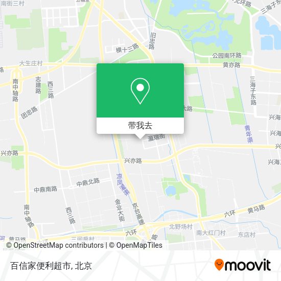 百信家便利超市地图