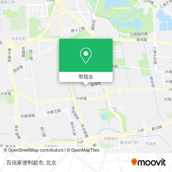 百信家便利超市地图