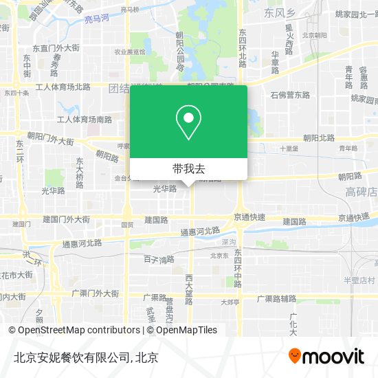 北京安妮餐饮有限公司地图