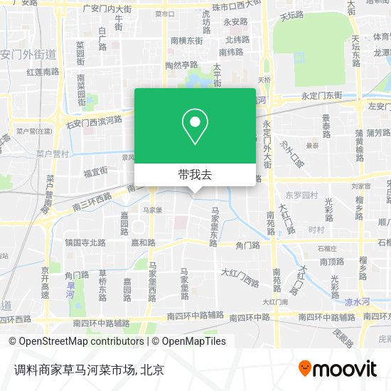 调料商家草马河菜市场地图