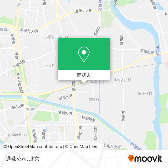 通燕公司地图