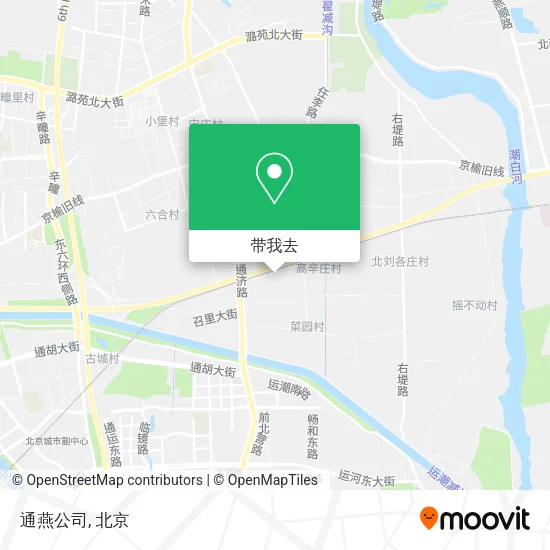 通燕公司地图