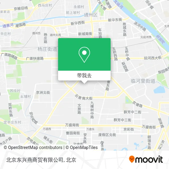 北京东兴燕商贸有限公司地图