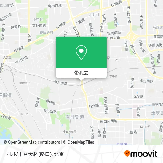 四环/丰台大桥(路口)地图