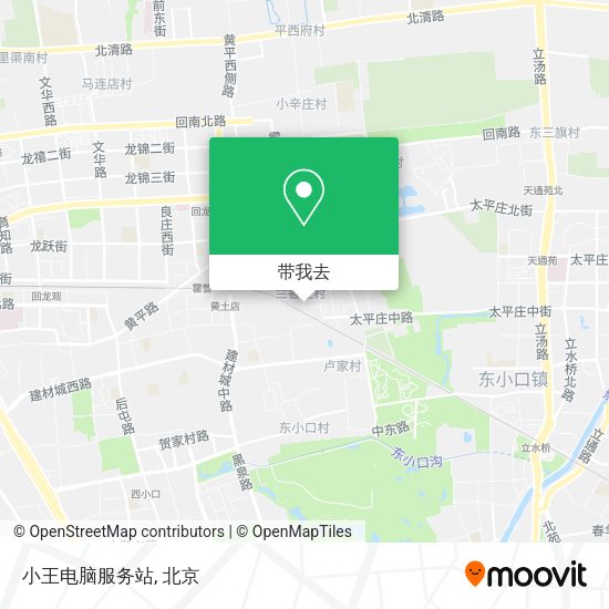 小王电脑服务站地图