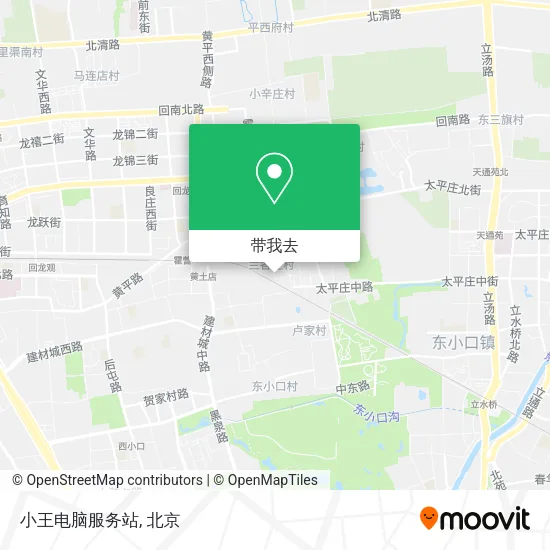 小王电脑服务站地图