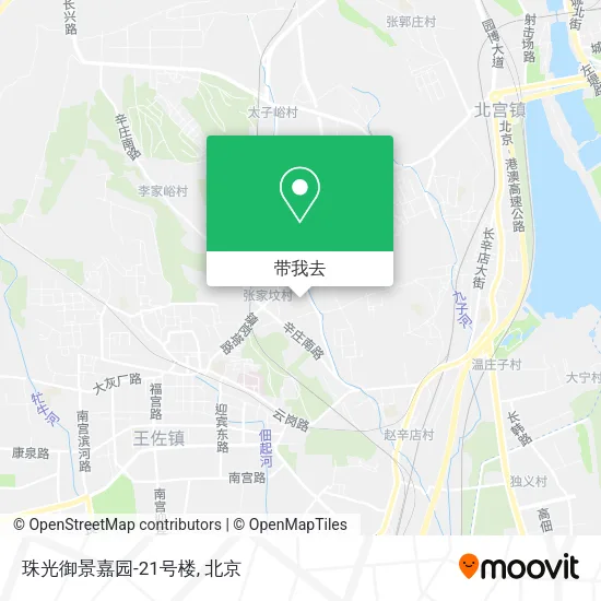 珠光御景嘉园-21号楼地图