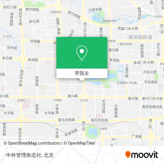 中外管理杂志社地图