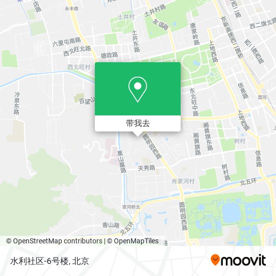 水利社区-6号楼地图