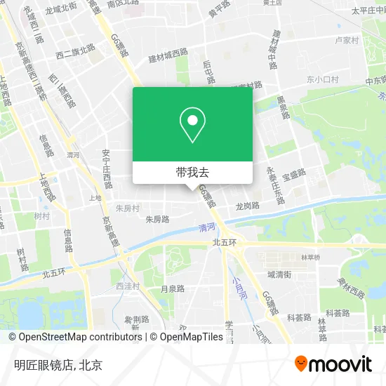 明匠眼镜店地图