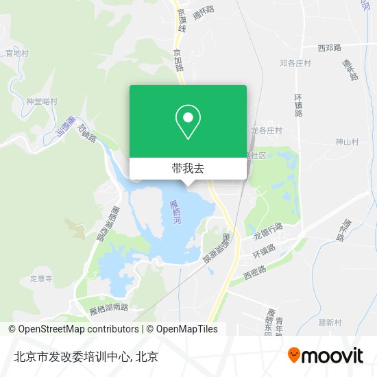 北京市发改委培训中心地图