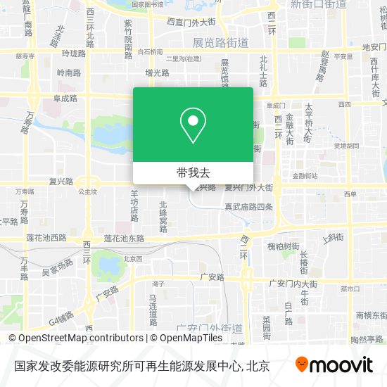 国家发改委能源研究所可再生能源发展中心地图