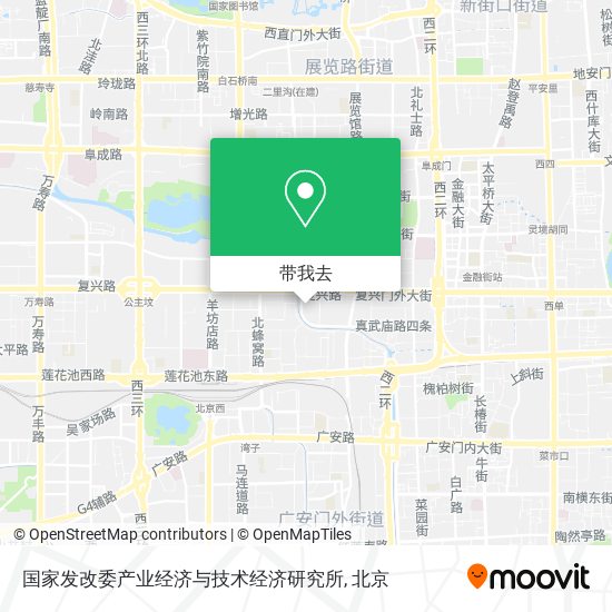 国家发改委产业经济与技术经济研究所地图
