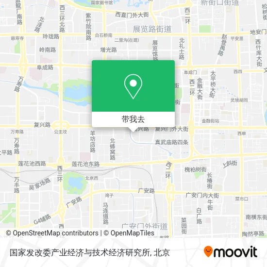 国家发改委产业经济与技术经济研究所地图
