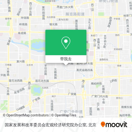 国家发展和改革委员会宏观经济研究院办公室地图