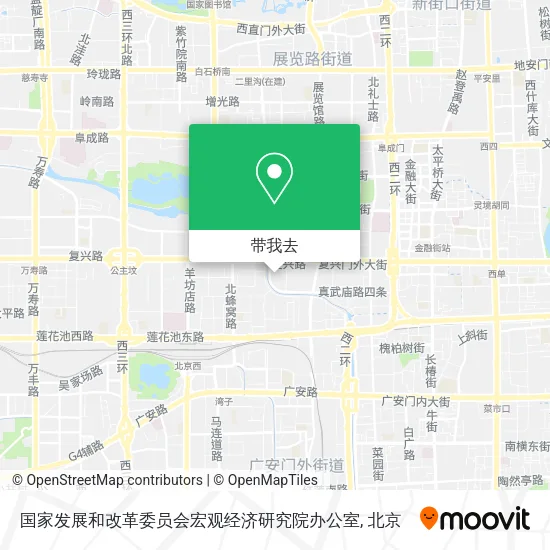 国家发展和改革委员会宏观经济研究院办公室地图