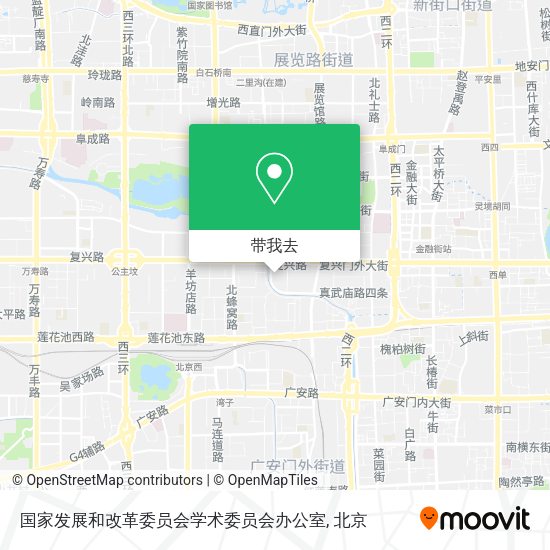 国家发展和改革委员会学术委员会办公室地图