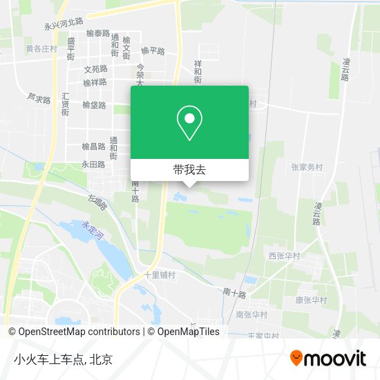 小火车上车点地图