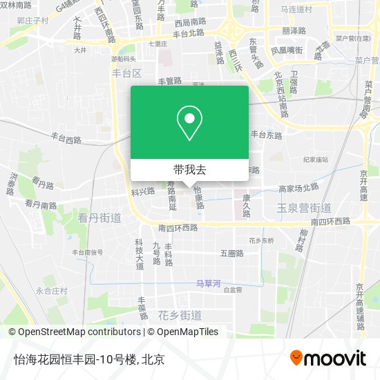 怡海花园恒丰园-10号楼地图