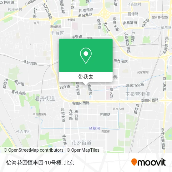 怡海花园恒丰园-10号楼地图