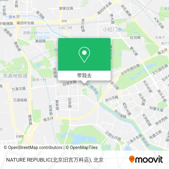 NATURE REPUBLIC(北京旧宫万科店)地图