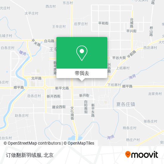 订做翻新羽绒服地图