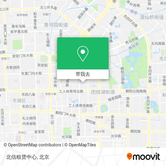 北信租赁中心地图