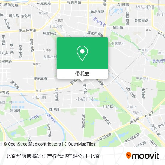 北京华源博鹏知识产权代理有限公司地图