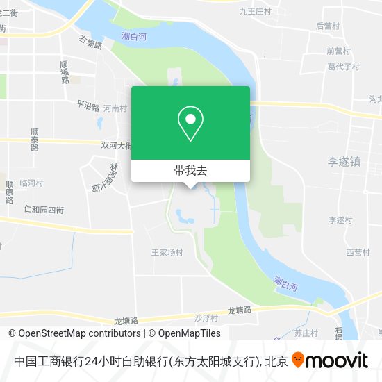 中国工商银行24小时自助银行(东方太阳城支行)地图