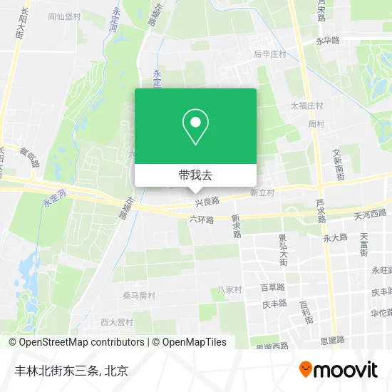 丰林北街东三条地图