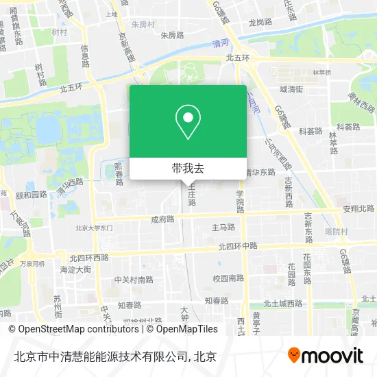 北京市中清慧能能源技术有限公司地图