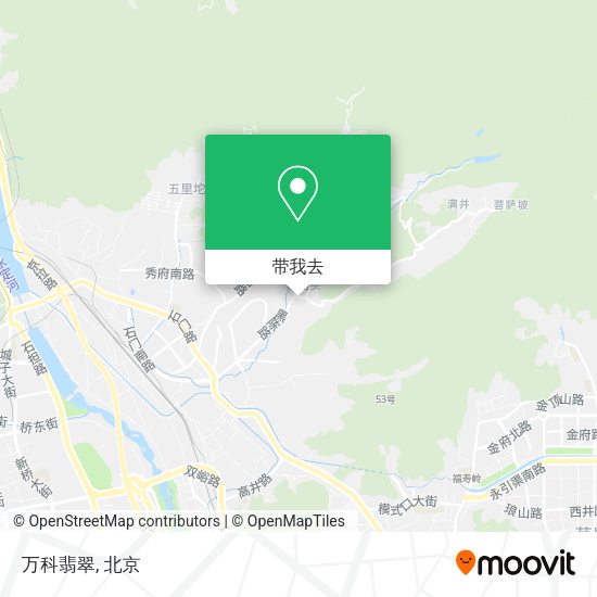 万科翡翠地图