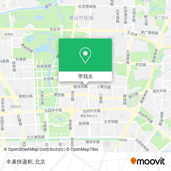 丰巢快递柜地图