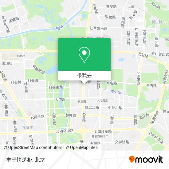 丰巢快递柜地图