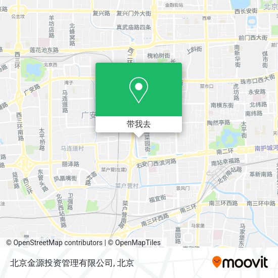 北京金源投资管理有限公司地图