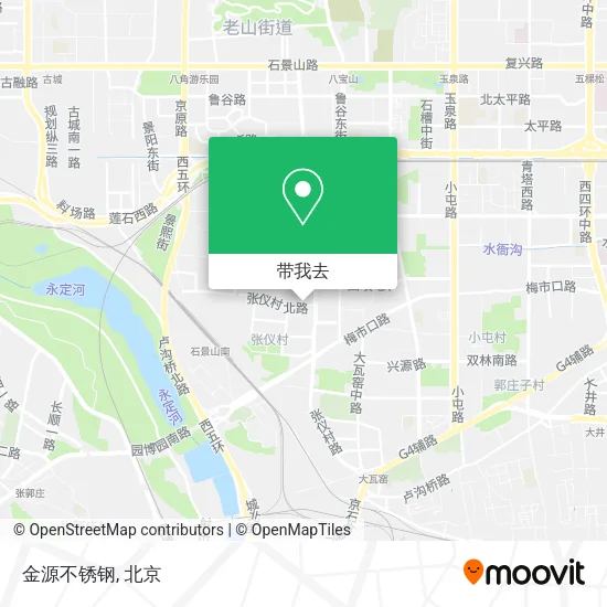 金源不锈钢地图