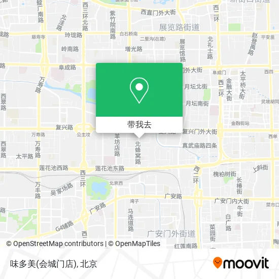味多美(会城门店)地图