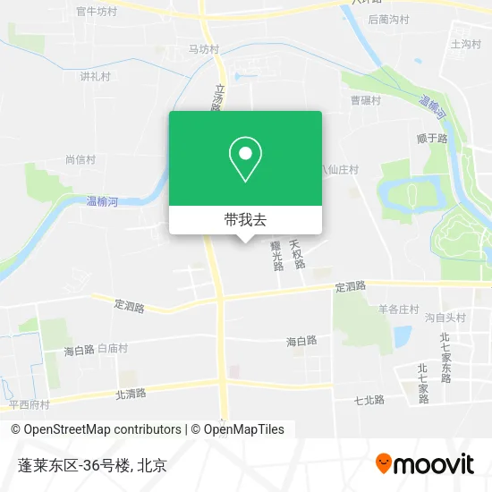 蓬莱东区-36号楼地图