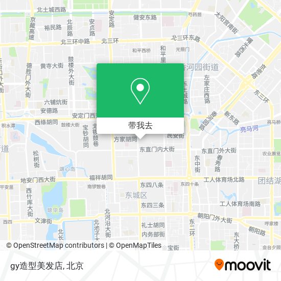 gy造型美发店地图